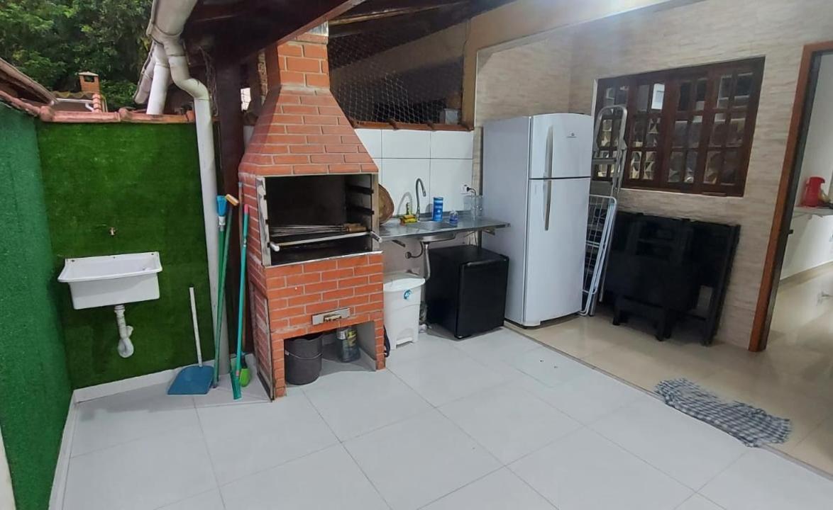 Casa Condominio Bertioga - 800Mt Da Praia - Com Ar Condicionado Bagian luar foto