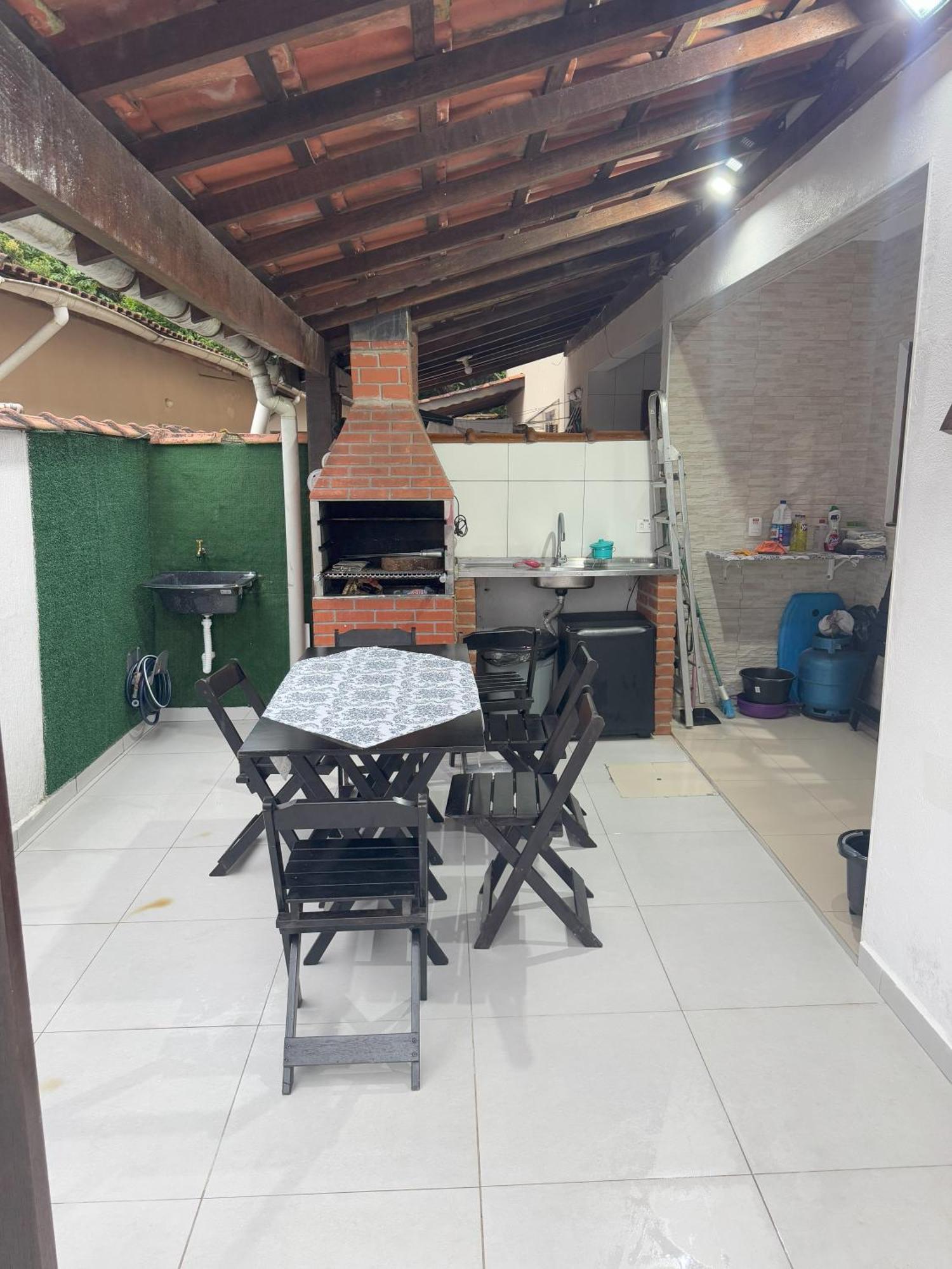 Casa Condominio Bertioga - 800Mt Da Praia - Com Ar Condicionado Bagian luar foto